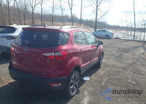 2018 Ford Ecosport Se z USA, uszkodzony, nr VIN MAJ6P1ULXJC223667
